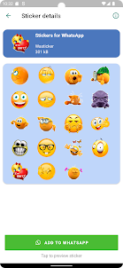 Wasticker emojis stickers