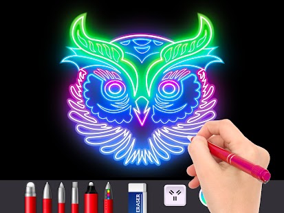 Doodle Master - Glow Art स्क्रीनशॉट