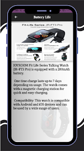 JR-FT3 Pro Smartwatch guide