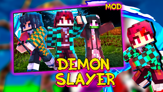 Demon Slayer Minecraft PE Mods