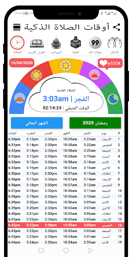 تطبيق مواقيت الصلاة لرمضان 2022 على Google Play