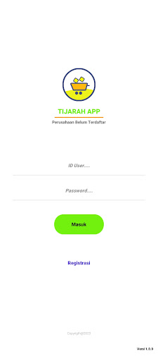 Android application Tijarah screenshort