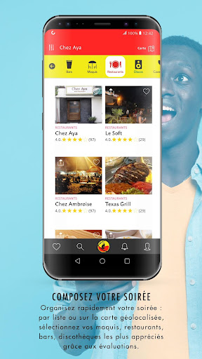 Android application Bramali Connect screenshort