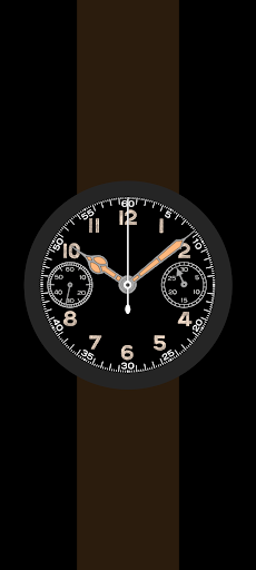 Android application Flieger Chronograph Watchface screenshort