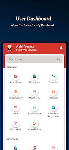 SSGITS Student App Screen 2