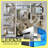 DIY 3D House Plan New icon