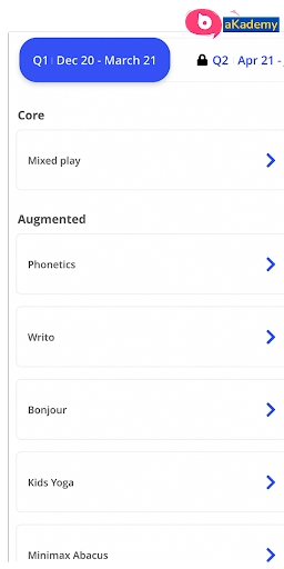 Android application Buzzapp aKademy screenshort