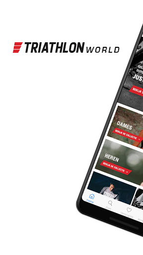Android application TriathlonWorld screenshort