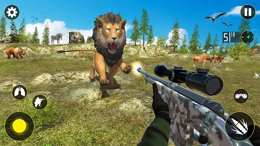 Wild Animals Hunting Games 3D