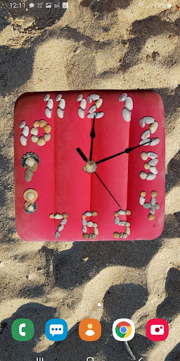 Android application Holiday Beach Clockfaces Pack screenshort