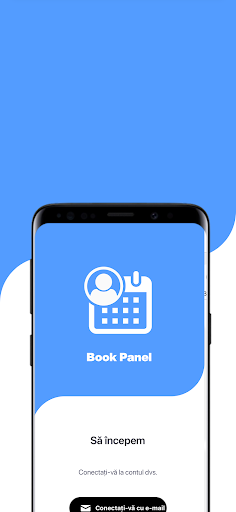 Android application BookPanel - Business scheduler screenshort