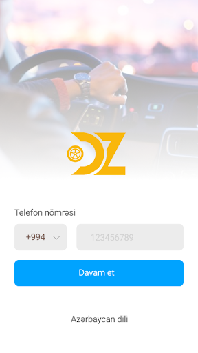 Android application Driver Zone - Sürücülər üçün screenshort
