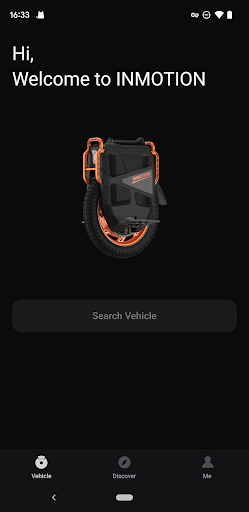 Android application INMOTION screenshort