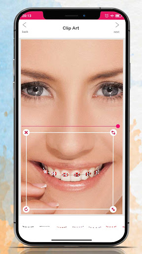 Android application Braces Camera Editor screenshort