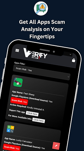 Verify Scams - Scam Detector Screen 2