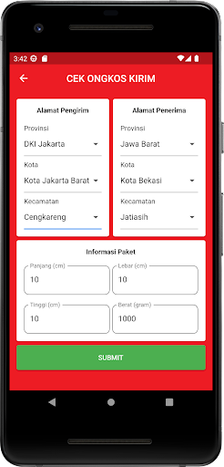 Lion Parcel Cek Ongkir & Lacak Screen 2