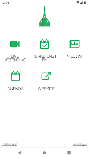 Kerken App Screen 2