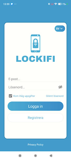 Android application Lockifi screenshort