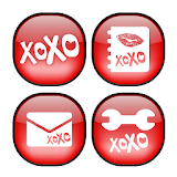 XOXO-LIP Icon+Wall Paper icon