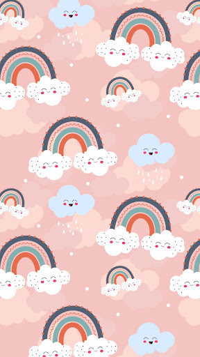 Android application Rainbow Pattern Wallpaper screenshort