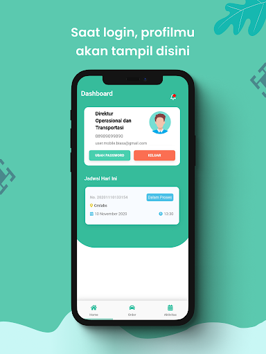Timah Fleet Management System Screen 2