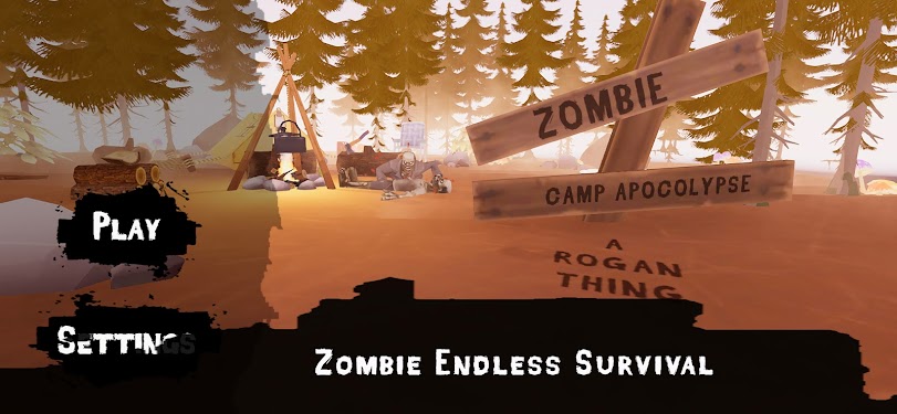 #1. Zombie Camp Apocalypse (Android) By: A ROGAN THING