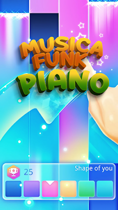 Músicas de Funk -  Piano Tiles - Screenshot 1