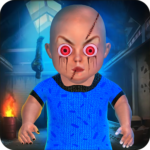 Scary Baby Haunted House Games logo