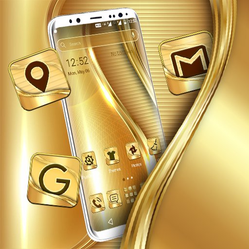 Golden Launcher Theme logo