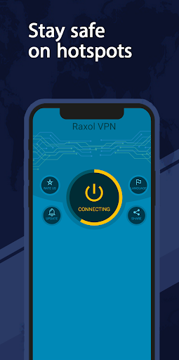 Raxol VPN Screenshot 3 - AppWisp.com