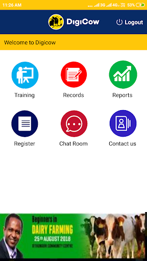 DigiCow Screen 3