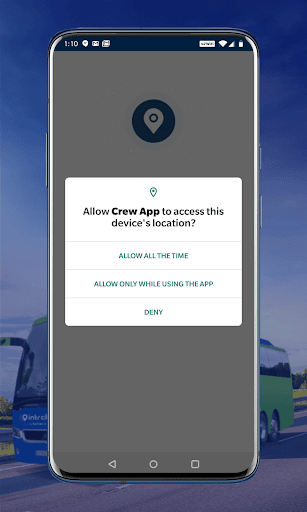 Crew App for IntrCity SmartBus Screen 2