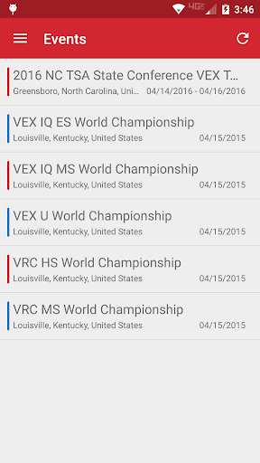 Android application VEX via screenshort