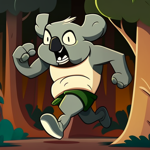 Koala Man Jungle Run