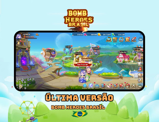 Android application Bomb Heroes - Brasil screenshort