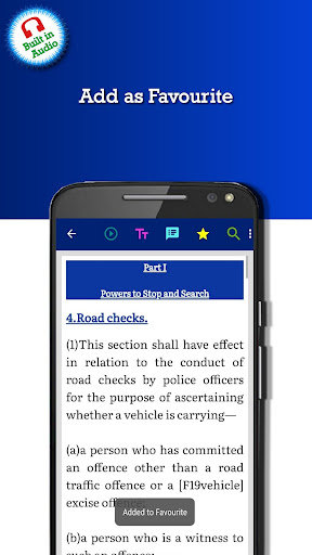 Police & Criminal Evidence Act Screen 3