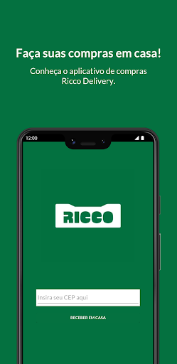 Android application Ricco Delivery screenshort