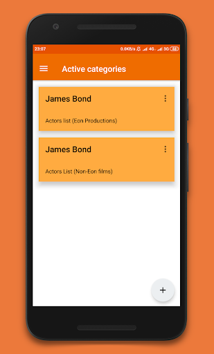 Android application Bagatelle Notes screenshort