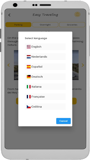 Easy Traveling Screen 2