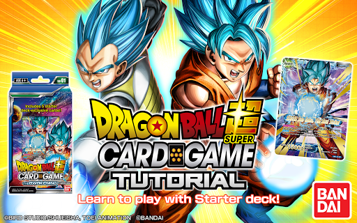 Screenshot of DB Super Card Game Tutorial