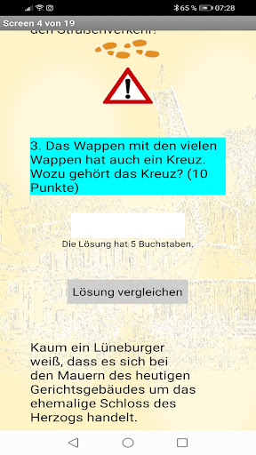 Lüneburg, Entdeckertour Screen 2