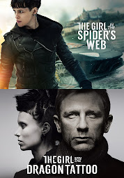 Відарыс значка "The Girl in the Spider's Web / The Girl with the Dragon Tattoo"