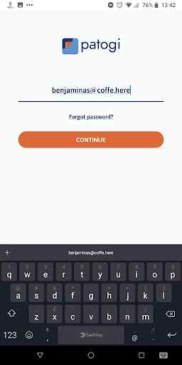Android application patogi screenshort