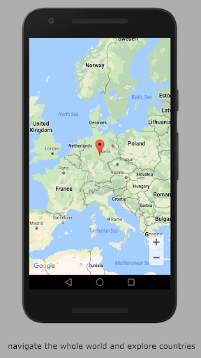 Android application World Atlas Countries Maps screenshort