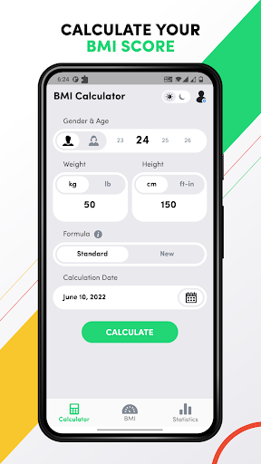 BMI Calculator - Height Weight Screenshot 2 - AppWisp.com
