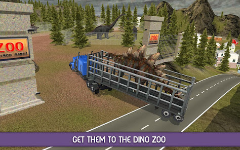 Angry Dinosaur Zoo Transport  screenshots 1