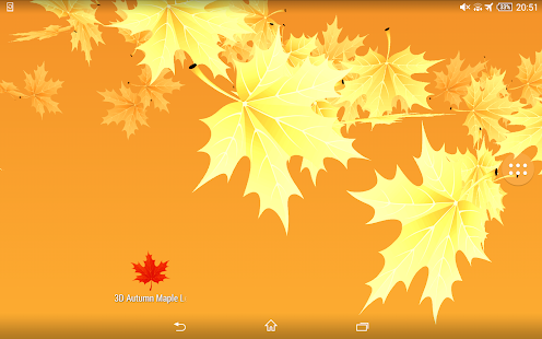 🍁🍃🍂3D Maple Leaves Wallpape Screenshot