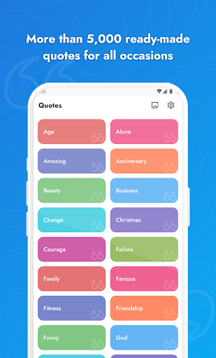 Quotes Creator with Images Screen 3