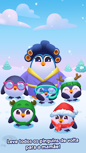Jogo cuidar de salvar pinguins