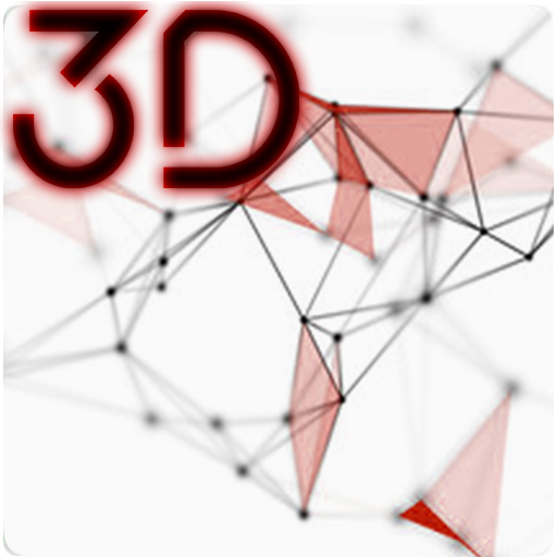 3D Abstract Particle Plexus Live Wallpaper